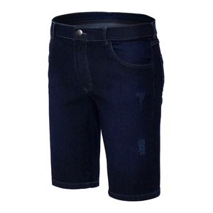 Bermuda Jeans Masculina  com Puídos