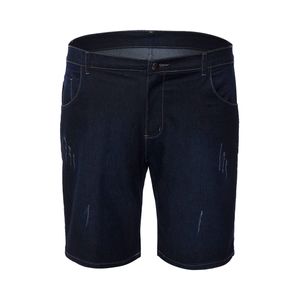 Bermuda Jeans Masculina Plus Size com Puídos