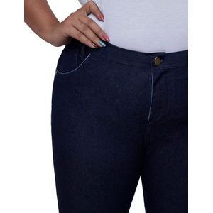 Calça Jeans Plus Size Skinny Pontos de Luz