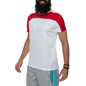 Camiseta Masculina Dry Fit com Recorte - Branco