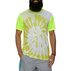 Camiseta Masculina Dry Fit com estampa - Neon